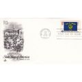 United States 1976 Oregon State Flag FDC Washin...