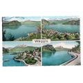 WEGGIS, SWITZERLAND unused vintage postcard mul...