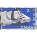 Malawi 1965 Opening University 3s Microscope Bo...