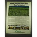1972 Amfac Inc. Ad - Acres of Best Land on Earth