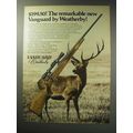 1971 Weatherby Vanguard Rifle Ad - Remarkable