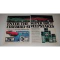 1983 Brut Deodorant Ad - Firebird Sweepstakes