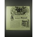 1941 Armour's Treet Meat Ad - Greet holiday guests