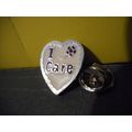 ''I Care''Lapel Pin