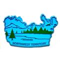 Northwest Territories Province Fridge Magnet