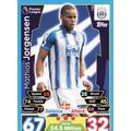 Match Attax 2017/2018 133 Mathias Jorgensen Hud...