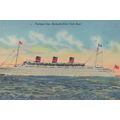 Furness Line Ship Liner Boat New York 1939 Line...
