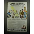 1977 Exxon Energy Ad - The more we can put all this power to work