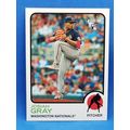 2022 Topps Heritage #125 Josiah Gray RC