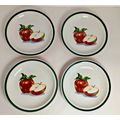(4) Main Stays Home Ceramic - Salad Serving Pla...