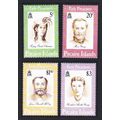 Pitcairn Early Pitcairners 4v 1994 MNH SG#446-4...