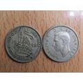 GB 1948 George V1 English 1/- Shilling Coin