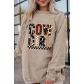 Smoke Gray Western Cowgirl Graphic Corduroy Bag...