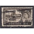 GB 1959 - 68 QE2 2/-6d H/V Brown Castle Wmk 179...