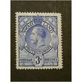 Swaziland KGV 1933 3d Blue Mounted Mint MM SG 1...