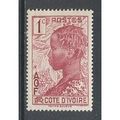 Ivory Coast.SG114 1c Baoule Woman (Carmine).Mou...
