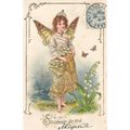 CARTE POSTALE - GAUFREE - ref 4