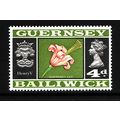 1969-70 Guernsey, Definitives, M Mint Stamp, SG 18