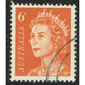 Australia 1966 Decimal Currency 6c Orange SG387...