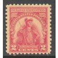 657 2c General John Sullivan Just Clears MNH Q0832