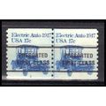 1906a 17c Electric Auto Fine MNH Dry Gum CNP Le...