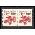 2127b 7.1c Tractor Fine MNH Dry Gum CNP Left 1 ...