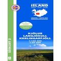 Island Serkort 03 Kjolur - Langjokull