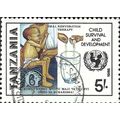 TANZANIA, Oral Rehydration Therapy, white 1986, 5/-, #6
