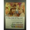 1965 Nestle's Keen Drink Ad - All They Want