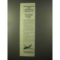 1966 North American Aviation Sabreliner Jet Ad - Expect