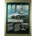 1989 Scorpio Car Rental Ad - It runs in the black forest