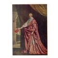 CARDINAL RICHELIEU by Champaigne unused vintage...
