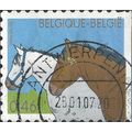BELGIUM, HORSE, Farm Animals, blue 2006, €0.46