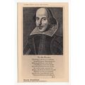 William Shakespeare Postcard National Portrait ...