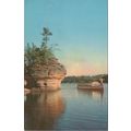 ZAYIX Postcard Ink Stand Lower Dells Wisconsin ...