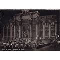 Rome Trevi Fountain Italy Real Photo Postcard u...