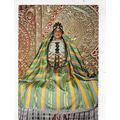 Mariee Marocaine Postcard used creased