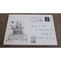 1965 GB Cover -Posted on board H.M.S Victory