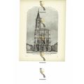Strasburg Cathedral, Western Facade, Book Illus...