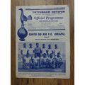 1957/58 Tottenham / Spurs vs Canto do Rio