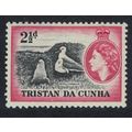 Tristan da Cunha 2½d. Yellow-nosed albatross se...