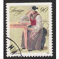 Fa 1105: 90 ö multicoloured Folk-costumes: Cost...