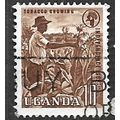 UGANDA 1962/1964 SG 100 - #2 fine used (o)