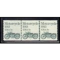 1899 5c Motorcycle Fine MNH Dry Gum PNC 1/3 PA2281