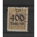 Germany.SG308 400T on 30pf Brown.Fine Used.Nov21