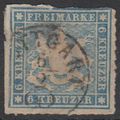 Mi 32 used 1865 Wuerttemberg Cat € 60
