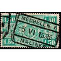 Belgium 1923 Railway Parcelpost 1,50Fr Used Sta...