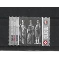 Malta.SG348 £1 Patron Saints.Mounted Mint.May25a