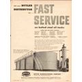 BUTLER MFG COMPANY 1954 Fast service steel tank...