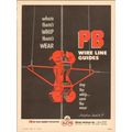 BYRON JACKSON COMPANY 1954 whip wear PB wire li...